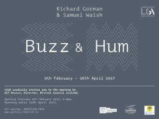 BUZZ & HUMM,  Richard Gorman & Samuel Walsh